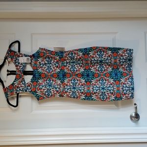 Bodycon keyhole dress